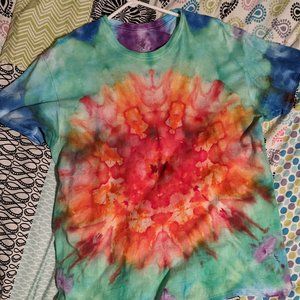 Handmade mandala tiedye